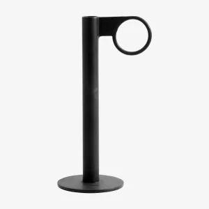 Nordal – INDUSTRIAL Ljusstake rund, Svart