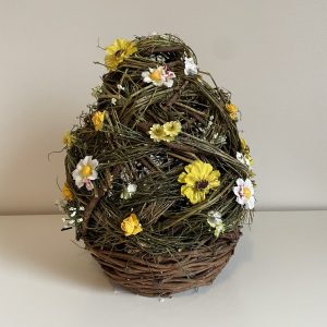Påskägg, stor Gul – 28 cm